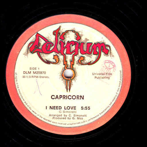 Capricorn - I Need Love