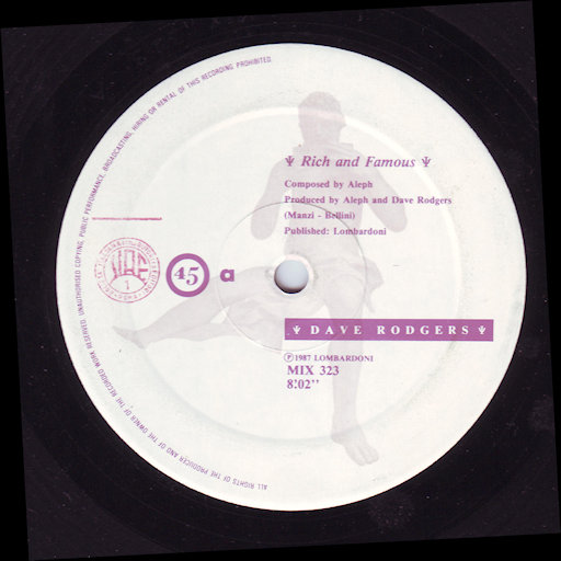 Dave Rodgers - Rich & Famous