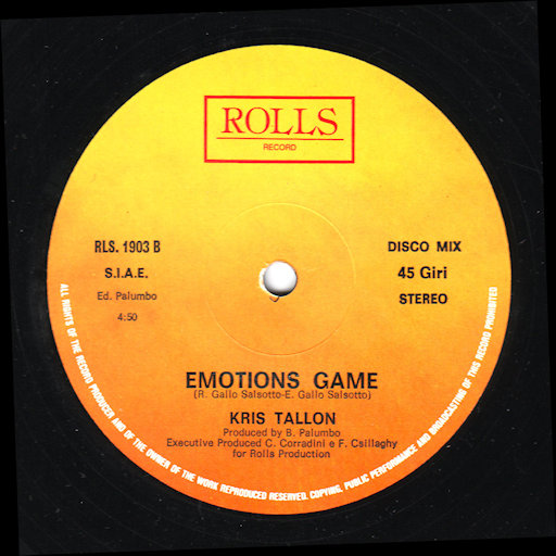 Kris Tallow - Emotion's Game