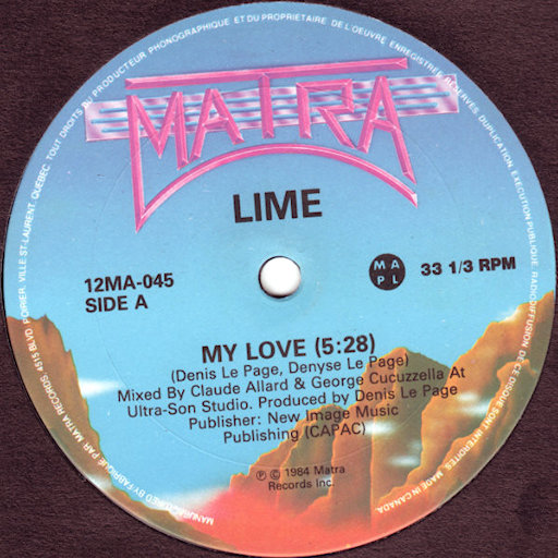 Lime - My Love
