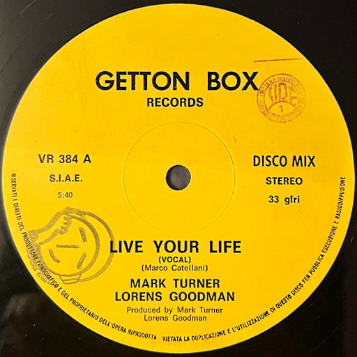 Mark Turner & Lorens Goodman - Live your life