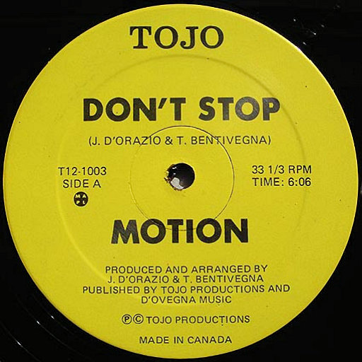 Motion - Don't Stop