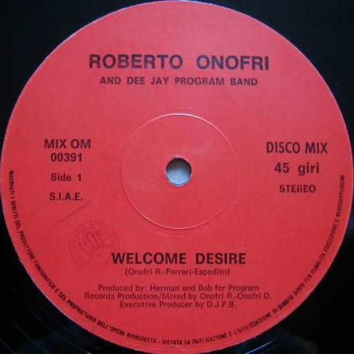 Roberto Onofri - Welcome Desire