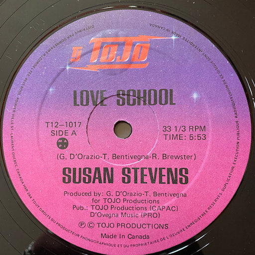 Susan Stevens - Love School
