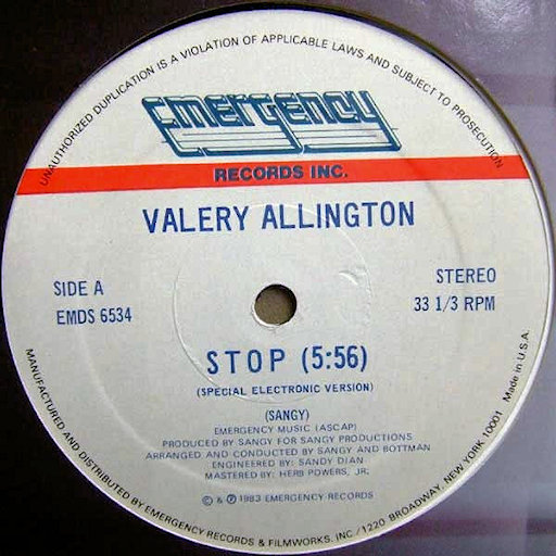 Valery Allington - Stop